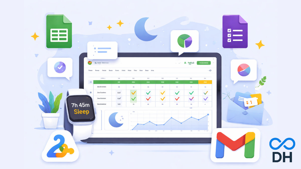 Úvodní obrázek pro Jak sledovat svůj spánek pomocí Google nástrojů
